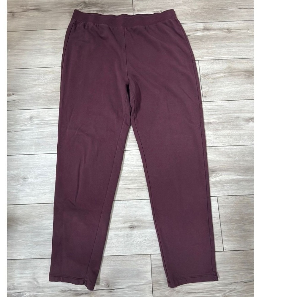 😊⭐ Barefoot Dreams Cozy Luxe Lounge Pants Burgundy XL Tall ⭐😊